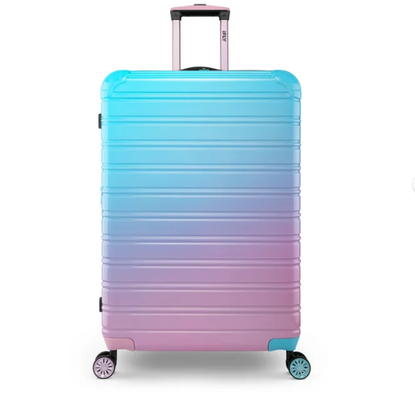 iFLY Fibertech Hardside Expandable Luggage Set, Ombre