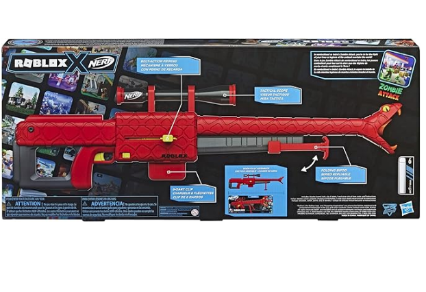 Nerf Roblox Zombie Attack Viper Strike Dart Blaster