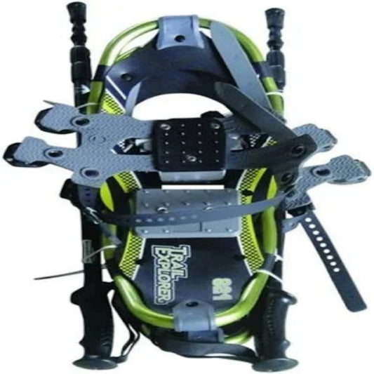 Expedition Outdoors Trail Snowshoes Kit, Size 25 w/ Carry Bag & Poles