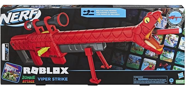 Nerf Roblox Zombie Attack Viper Strike Dart Blaster