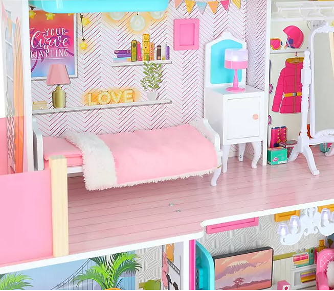 Beachside Dollhouse 4.5ft Tall