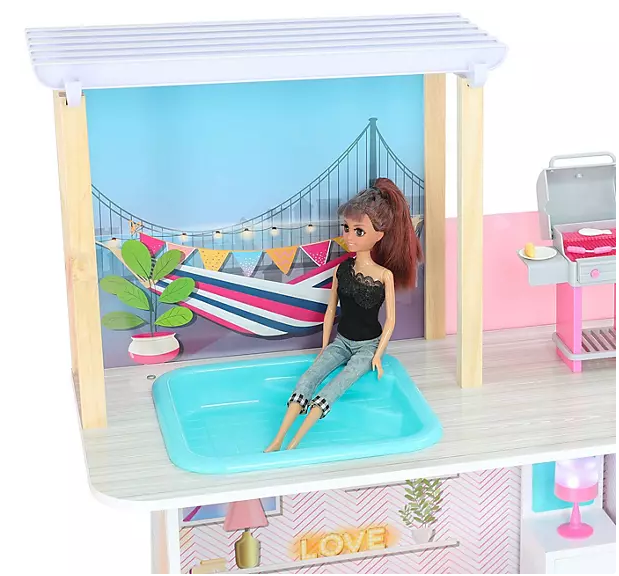 Beachside Dollhouse 4.5ft Tall